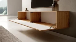 Szafka RTV Telire 175 cm dąb artisan lamele