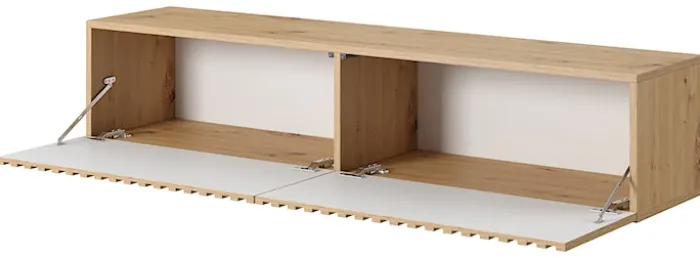 Szafka RTV Telire 138,6 cm dąb artisan lamele