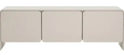 Szafka RTV trzydrzwiowa Lummo 156 cm kaszmir