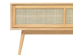 Szafka RTV Visimmy 150 cm dąb/plecionka