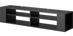 Szafka RTV Wall 140 cm Czarny