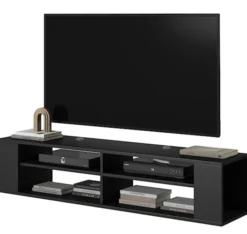 Szafka RTV Wall 140 cm Czarny