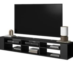 Szafka RTV Wall 175 cm Czarny