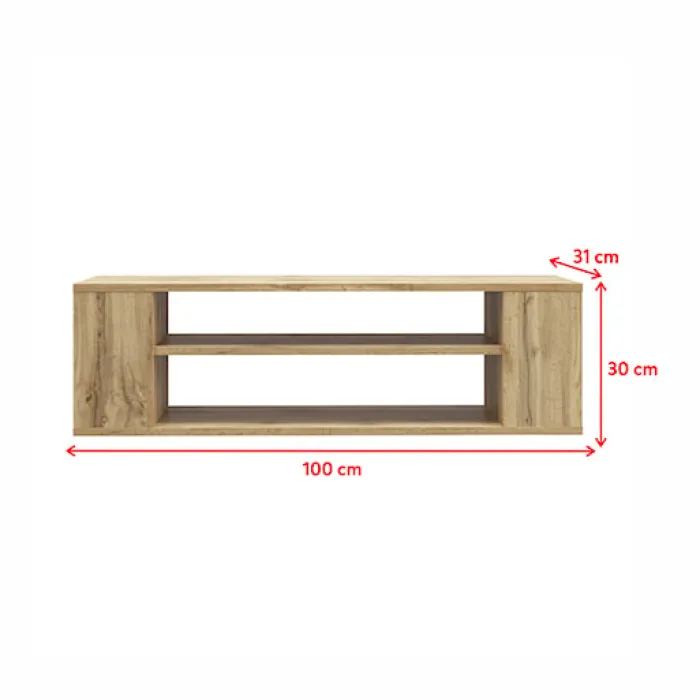 Szafka RTV Wall 100 cm Czarny