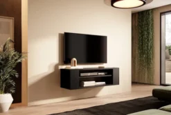 Szafka RTV Wall 100 cm Czarny