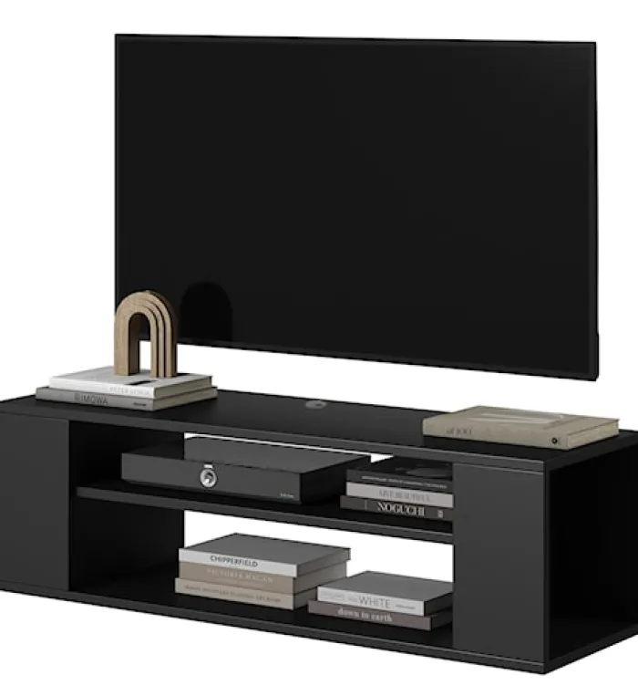 Szafka RTV Wall 100 cm Czarny