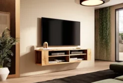 Szafka RTV Wall 140 cm Dąb wotan