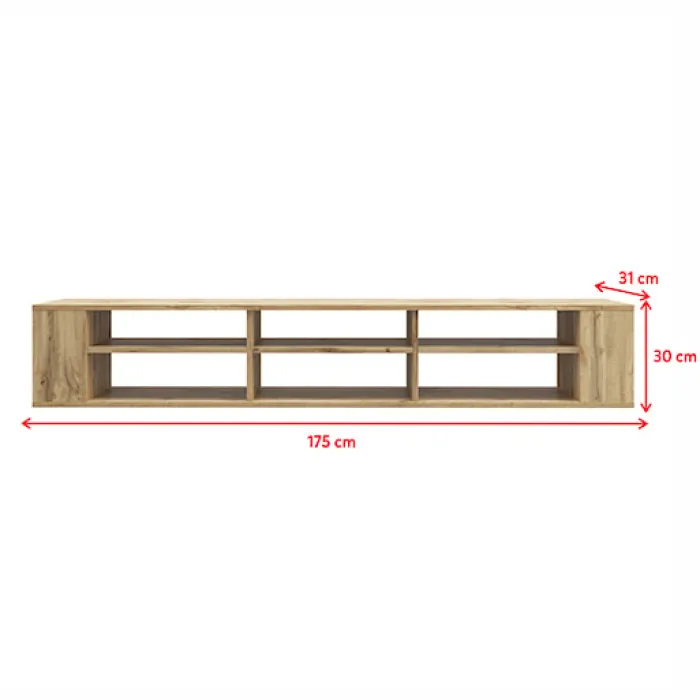 Szafka RTV Wall 175 cm Dąb wotan