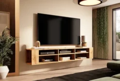 Szafka RTV Wall 175 cm Dąb wotan
