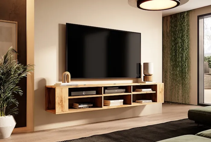 Szafka RTV Wall 175 cm Dąb wotan