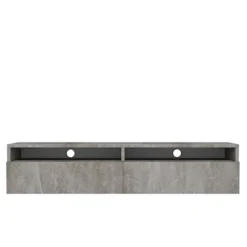 Szafka RTV z dwiema szufladami Rednaw 140 cm Beton