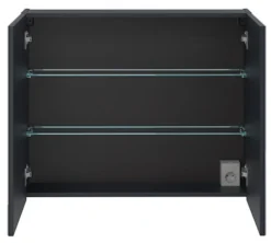 Szafka wisząca Olimmi z lustrem 80 cm granatowa