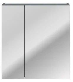 Szafka wisząca Olimmi z lustrem 60 cm granatowa