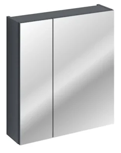 Szafka wisząca Olimmi z lustrem 60 cm granatowa