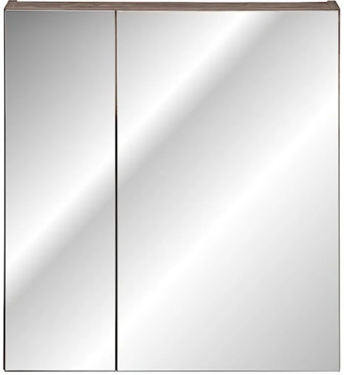 Szafka wisząca Olimmi z lustrem 60 cm dąb santa