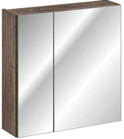 Szafka wisząca Olimmi z lustrem 60 cm dąb santa