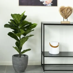 Sztuczny kwiat Derbidly Figowiec dębolistny 100 cm