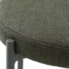 Taboret z tapicerowanym siedziskiem Pelican oliwkowy