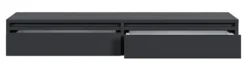 Toaletka Evo z szufladami wisząca 110 cm Czarna
