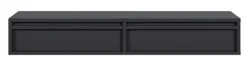 Toaletka Evo z szufladami wisząca 110 cm Czarna