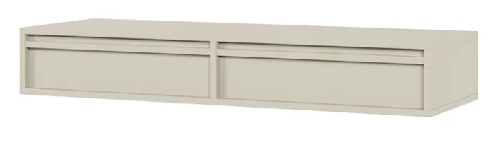 Toaletka Evo z szufladami wisząca 110 cm kaszmir