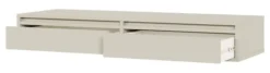 Toaletka Evo z szufladami wisząca 110 cm kaszmir