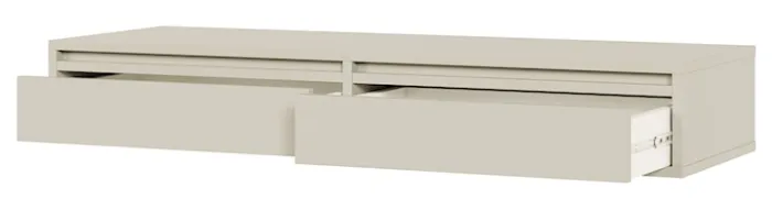 Toaletka Evo z szufladami wisząca 110 cm kaszmir