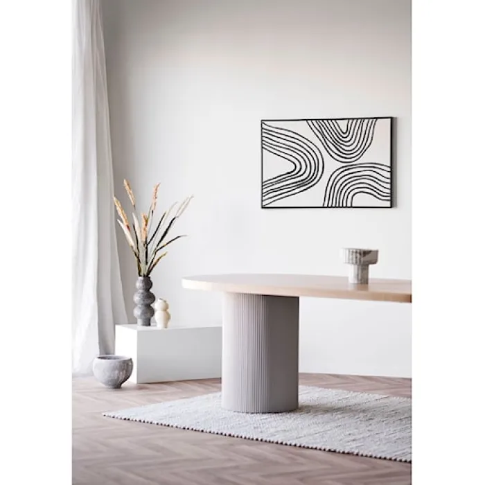 Wazon ceramiczny Hipply 19,5 cm beżowy