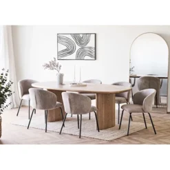 Wazon ceramiczny Lamital 22 cm biało-niebieski