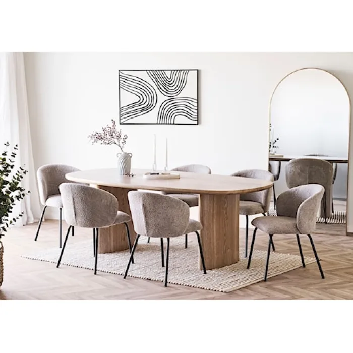 Wazon ceramiczny Lamital 22 cm biało-niebieski
