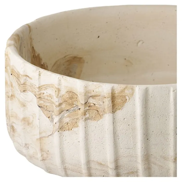 Wazon ceramiczny Selfill 18,5 cm beżowy