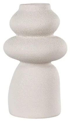 Wazon ceramiczny Velas 26,5 cm beżowy