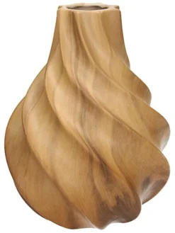 Wazon Wilhelmy 22x17 cm brązowy