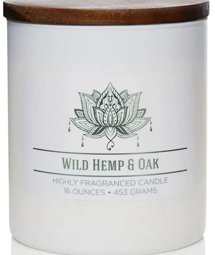 Świeca sojowa zapachowa Colonial Candle Wild Hemp & Oak 453 g