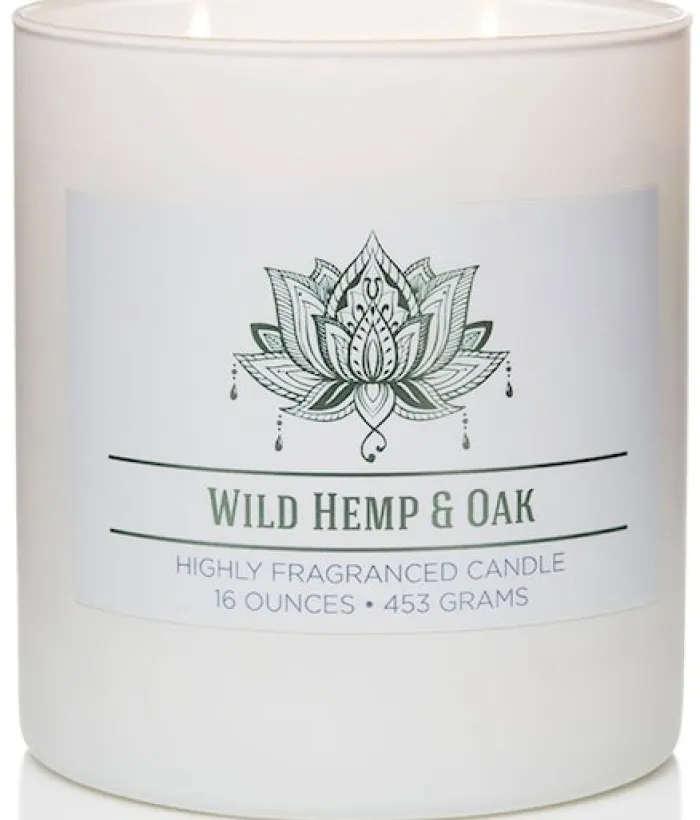 Świeca sojowa zapachowa Colonial Candle Wild Hemp & Oak 453 g