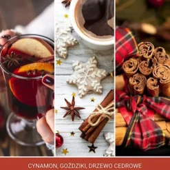 Świeca zapachowa Yankee Candle Sparkling Cinnamon 368 g