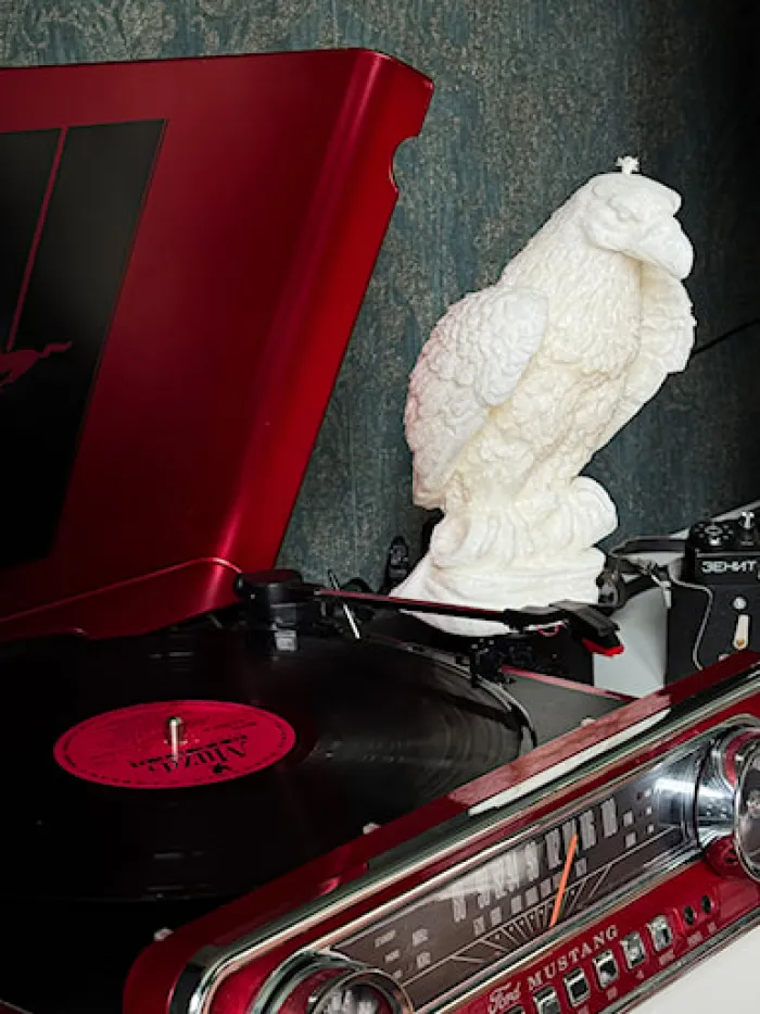 Świeca z wosku palmowego Eagle Statue 1200 g