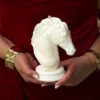 Świeca z wosku palmowego Horse Head 360 g