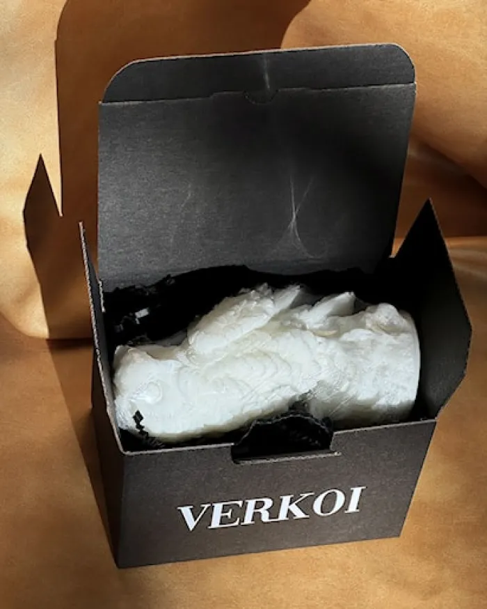 Świeca z wosku palmowego Owl Statue 350 g