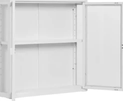 Witryna wisząca Centho 80 cm biała