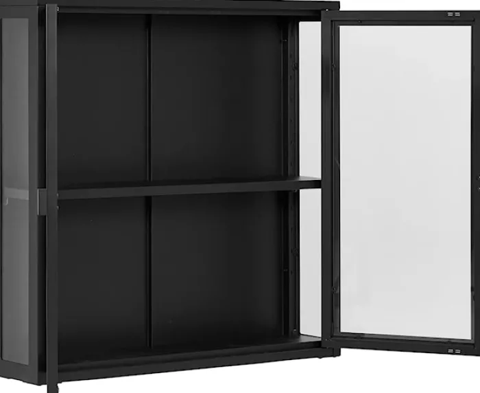 Witryna wisząca Centho 80 cm czarna
