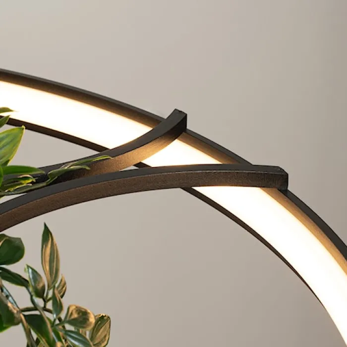 Żyrandol Rio Bio LED 78 cm czarny 3000K