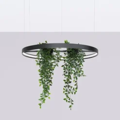 Żyrandol Rio Bio LED 78 cm czarny 3000K