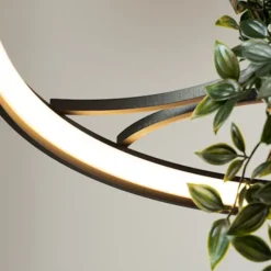 Żyrandol Rio Bio LED 78 cm czarny 3000K