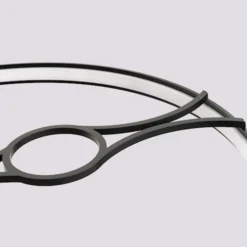 Żyrandol Rio Bio LED 78 cm czarny 4000K