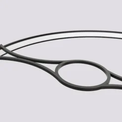 Żyrandol Rio Bio LED 110 cm czarny 3000K