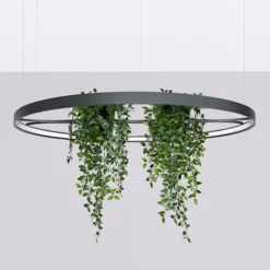 Żyrandol Rio Bio LED 110 cm czarny 3000K