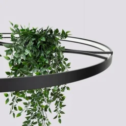 Żyrandol Rio Bio LED 110 cm czarny 3000K