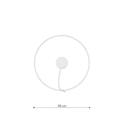 Żyrandol Rio LED 78 cm beżowy 3000K