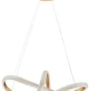 Żyrandol Synery LED średnica 75 cm złoty